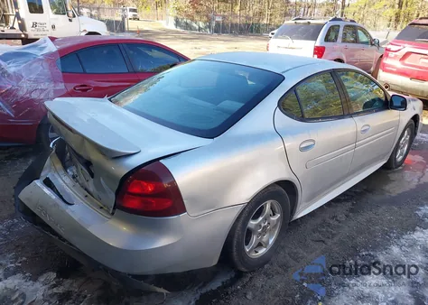 2004 Pontiac Grand Prix Gt1 z USA, uszkodzony, nr VIN 2G2WP522541349042